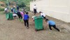 CÔNG TÁC LAO ĐỘNG, DỌN VỆ SINH CỦA THẦY VÀ TRÒ TRƯỜNG PTDTBT TIỂU HỌC TÌA DÌNH.